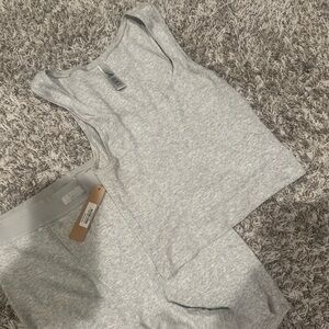 Skims Cotton Rib Short Set